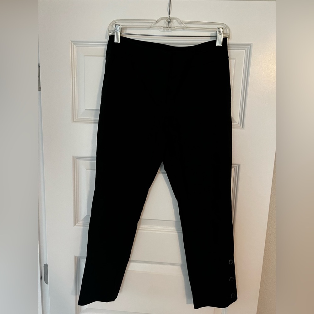 Ann Taylor black cropped pant